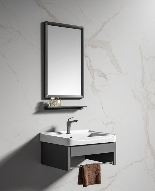 Grey Vanity Cabinets    K-9907