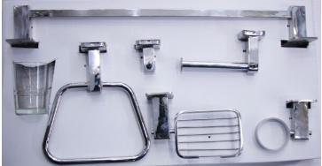 6 PIECES PREMIIUM (SS304)SLIM-SQUARE BASE SET â€“ N053Pro